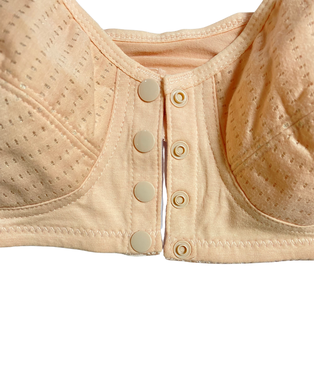 GL-BR-112 Grace Fit Front-Open Comfort Bra – Peach Ease