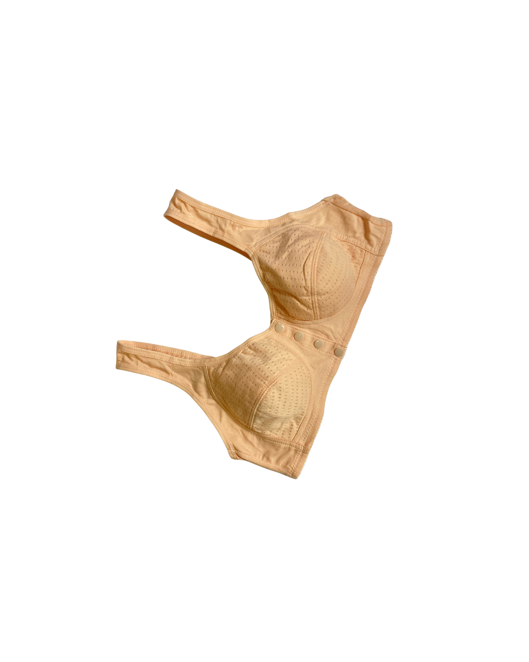 GL-BR-112 Grace Fit Front-Open Comfort Bra – Peach Ease