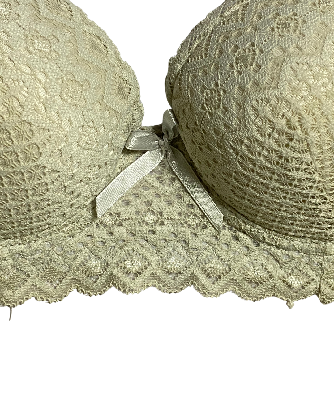GL-ST-106 Soft Touch Lace Foam Bra & Panty Set – Creamy Delight
