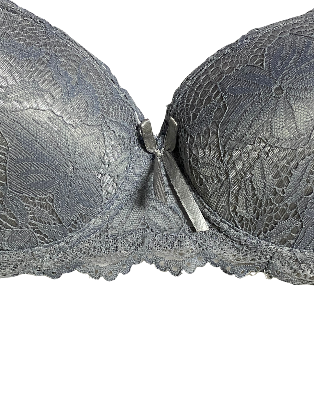 GL-ST-107 Whispering Grey Lace Bra & Panty Set – Soft Elegance
