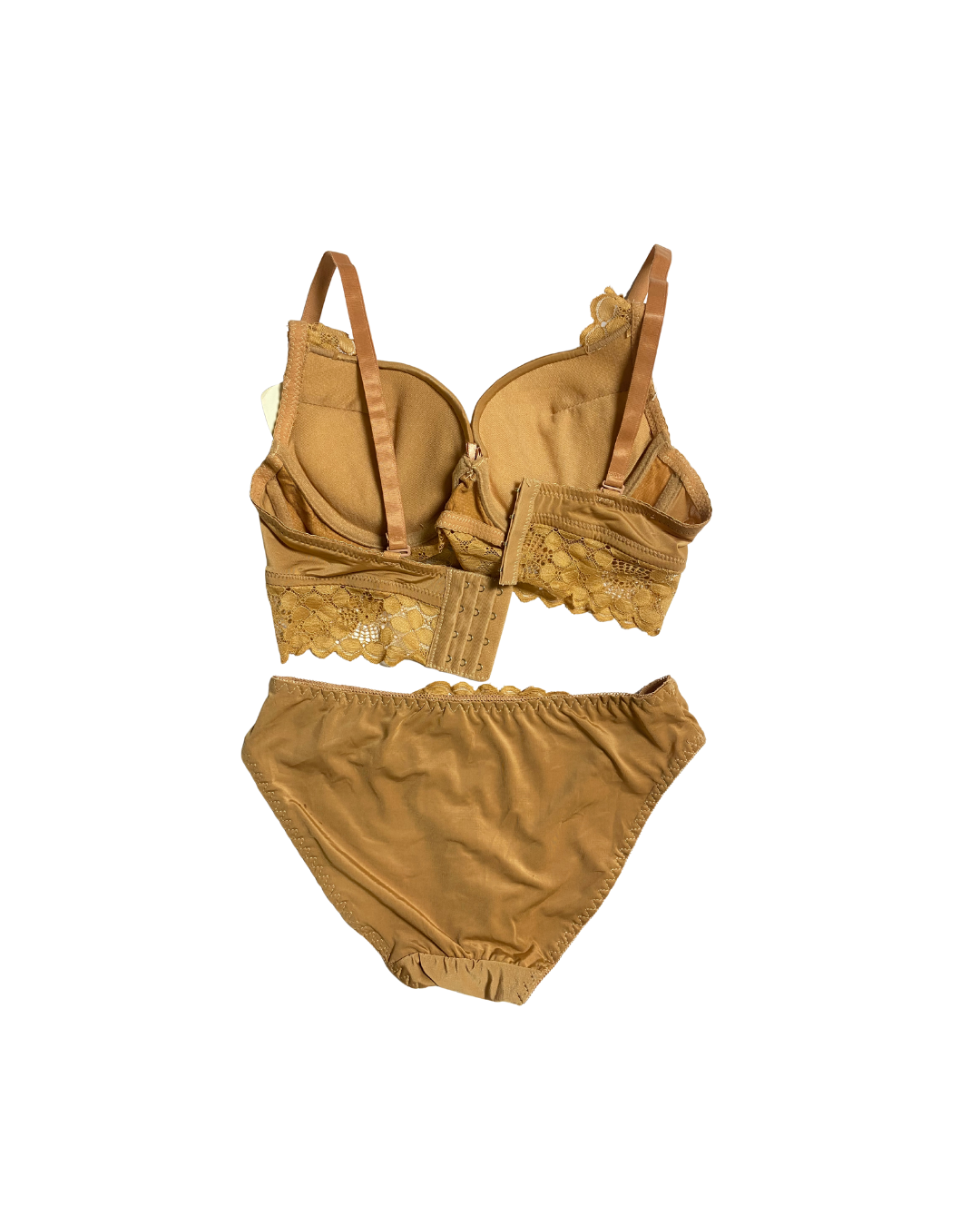 GL-ST-108 Grace Fit Lace Foam Bra & Panty Set – Golden Charm
