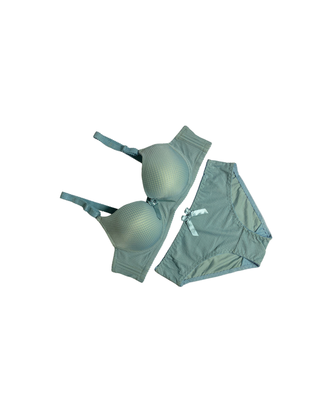 GL-ST-101 Grace Fit Foam Bra & Panty Set – Teal Green