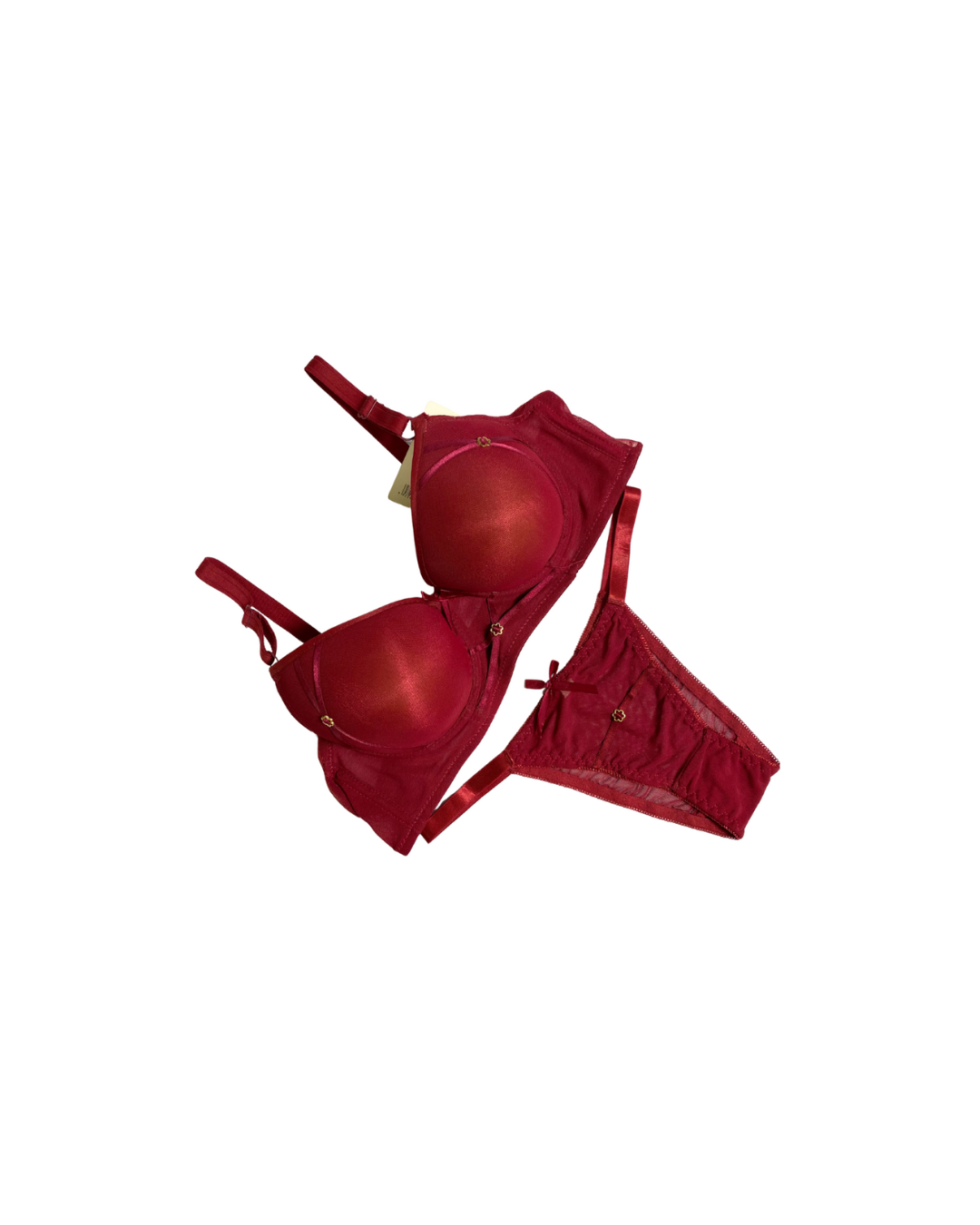 GL-ST-104 Grace Fit Mesh Foam Bra & Panty Set – Scarlet Desire