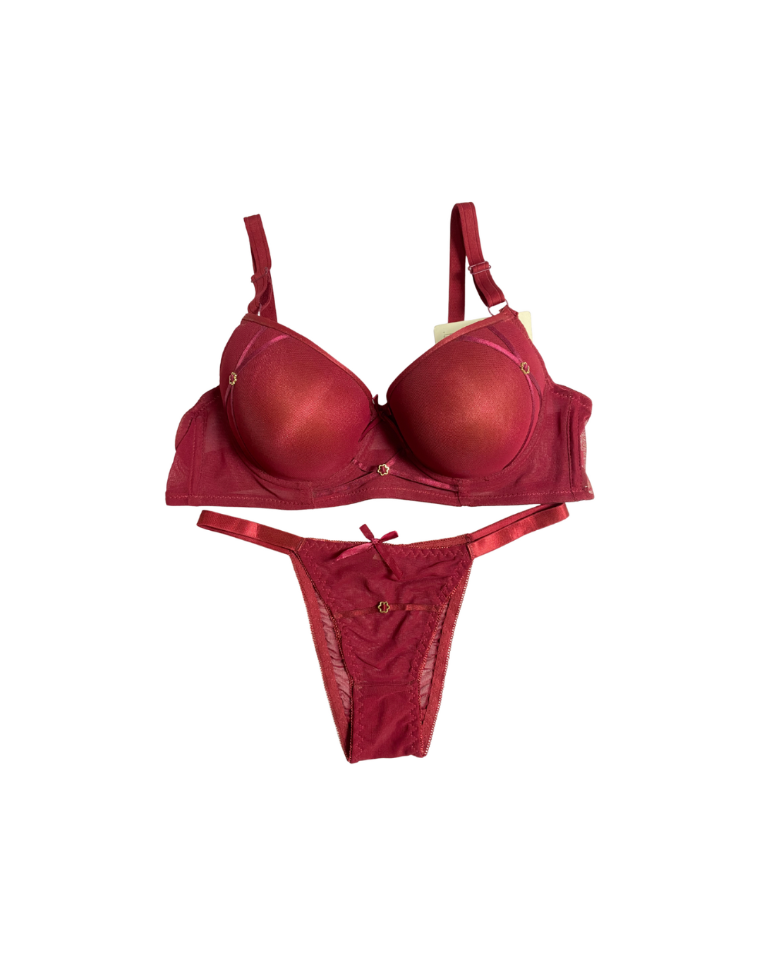GL-ST-104 Grace Fit Mesh Foam Bra & Panty Set – Scarlet Desire