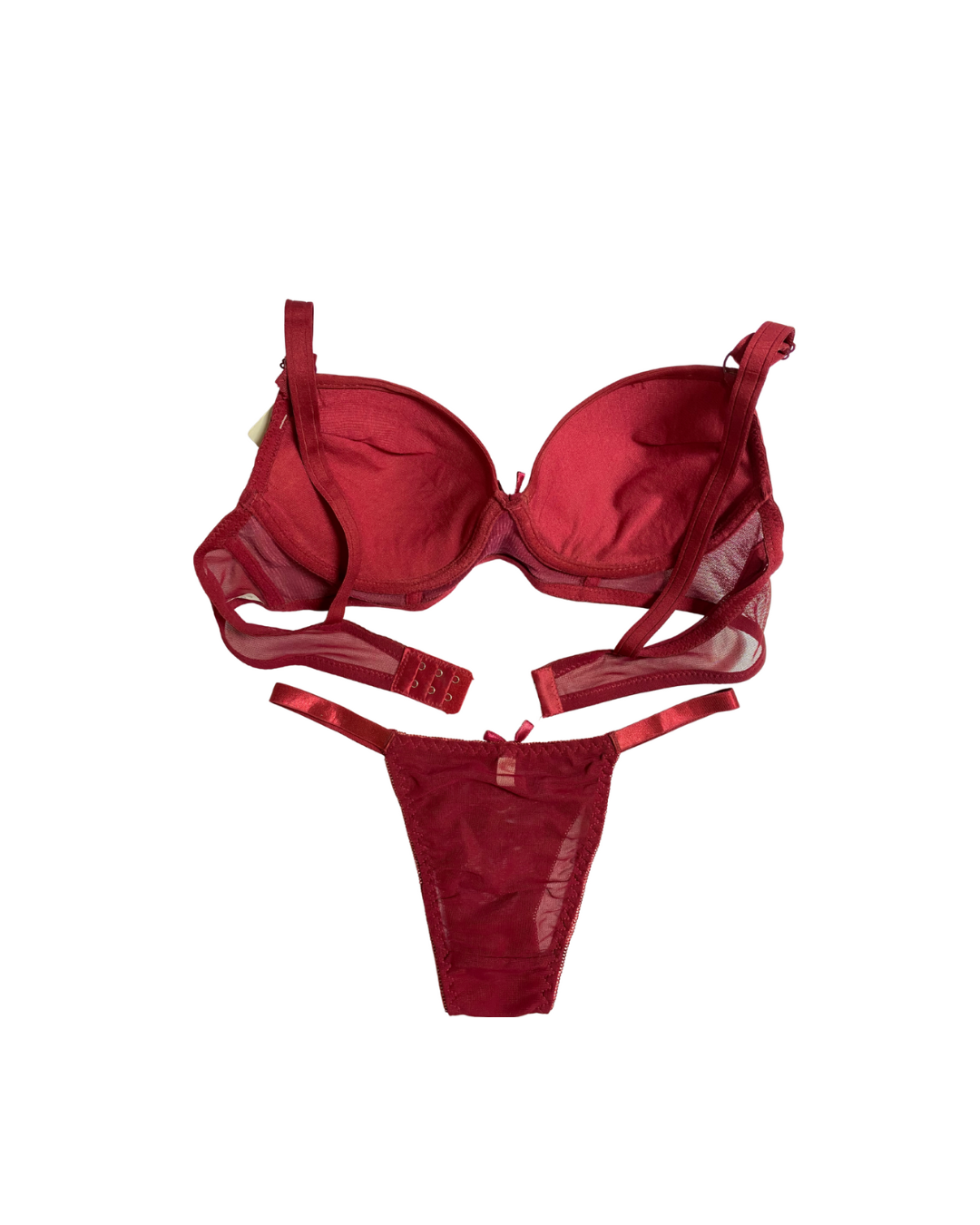 GL-ST-104 Grace Fit Mesh Foam Bra & Panty Set – Scarlet Desire