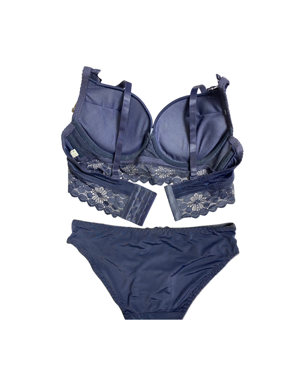 GL-ST-105 Grace Fit Lace Foam Bra & Panty Set – Midnight Elegance