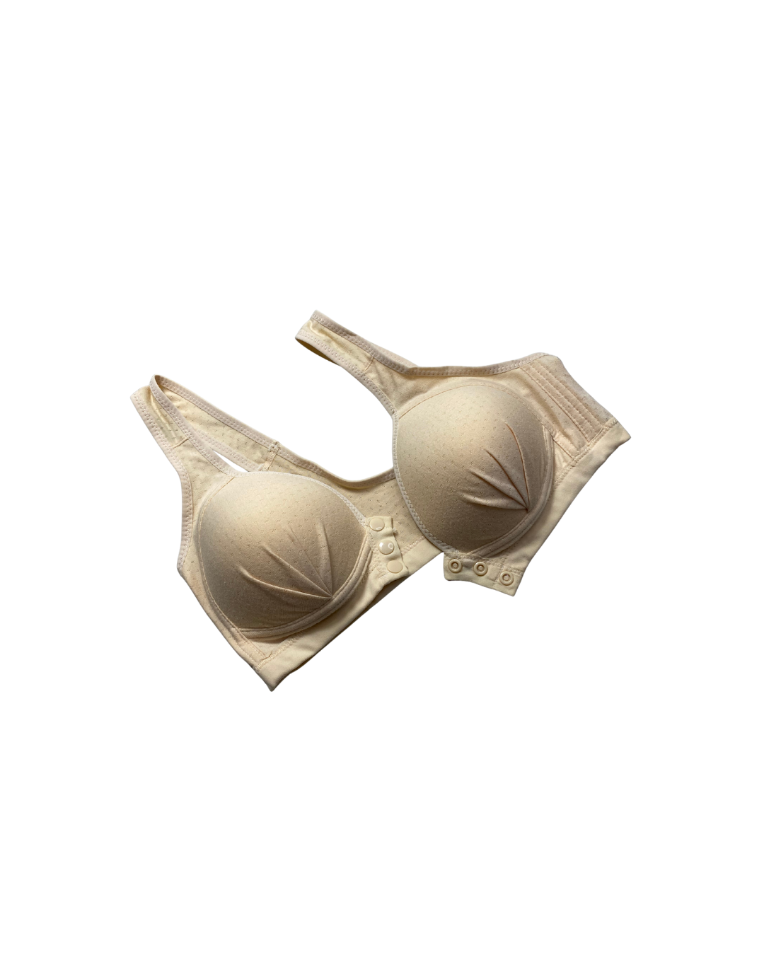 GL-BR-103 Comfortable Nursing Foam Bra - Beige Color