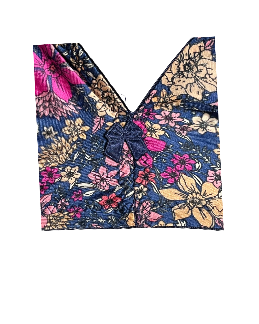 GL-BR-114 Grace Fit Floral Bra – Midnight Bloom