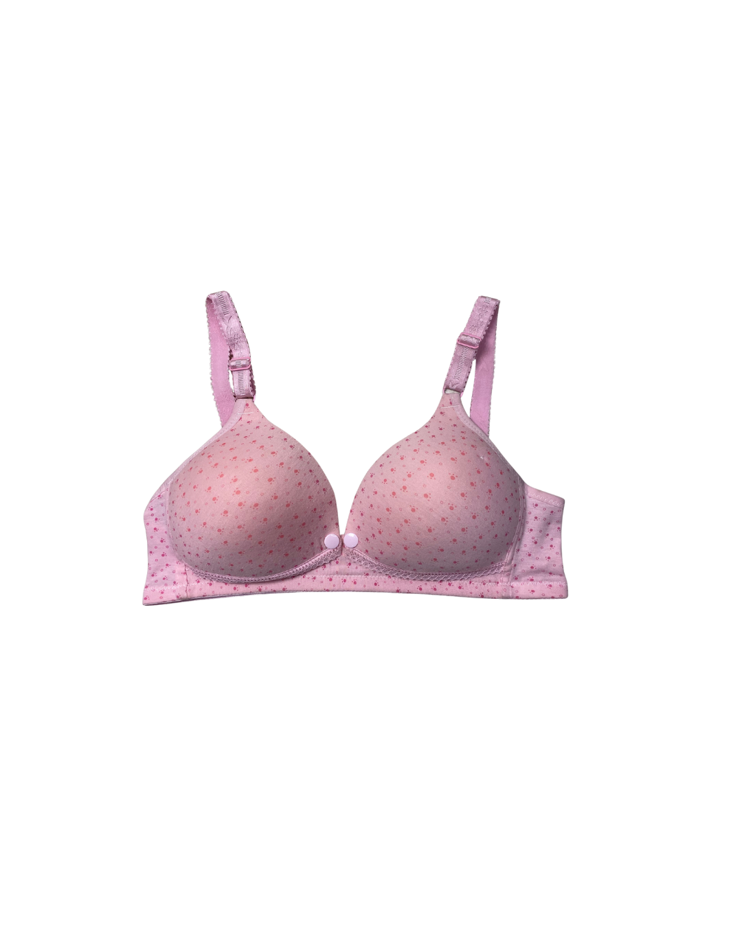 GL-BR-105 Comfortable Nursing Foam Bra - Floral Pink Color