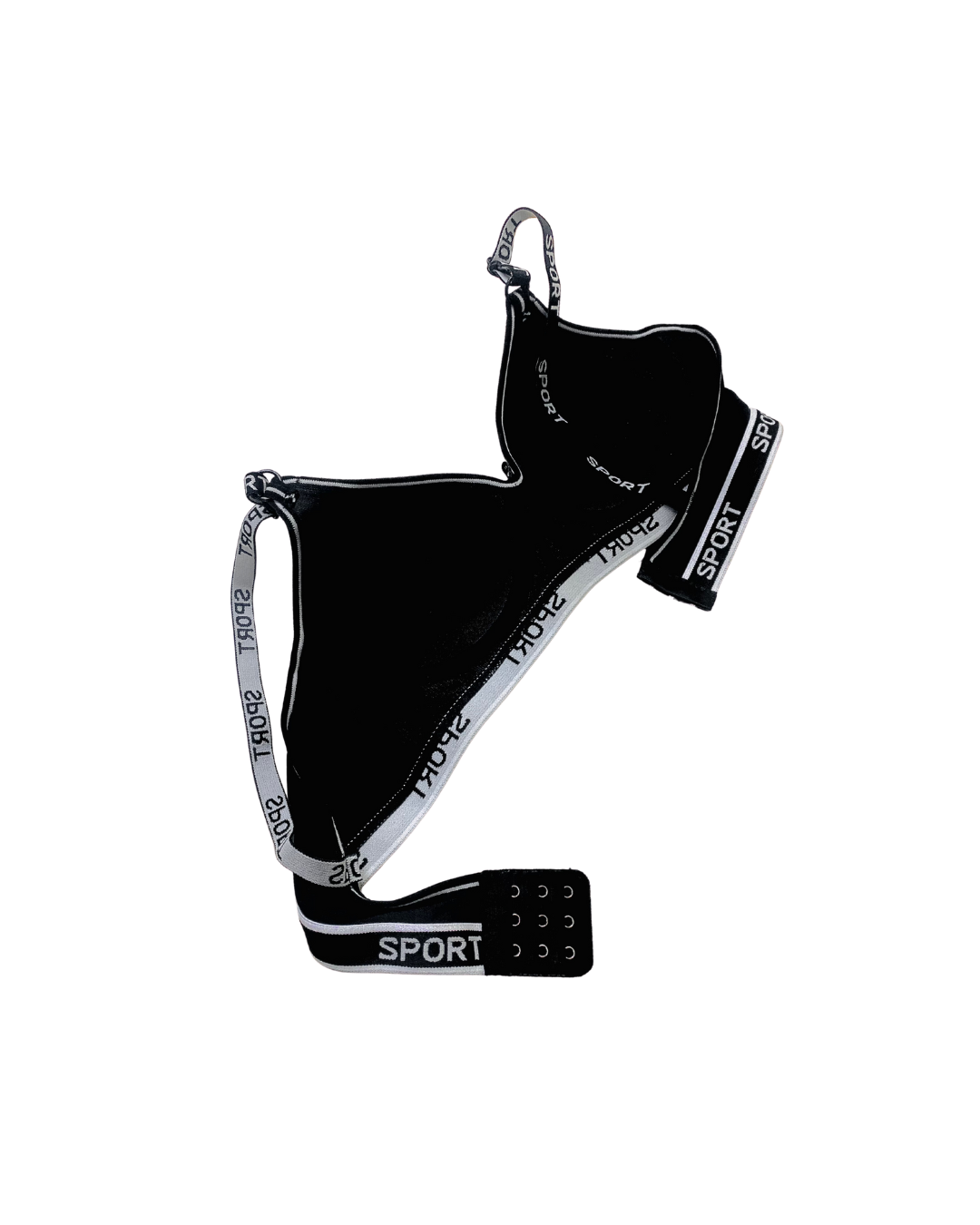 GL-SP-101 Sports Foam Bra In Black Color