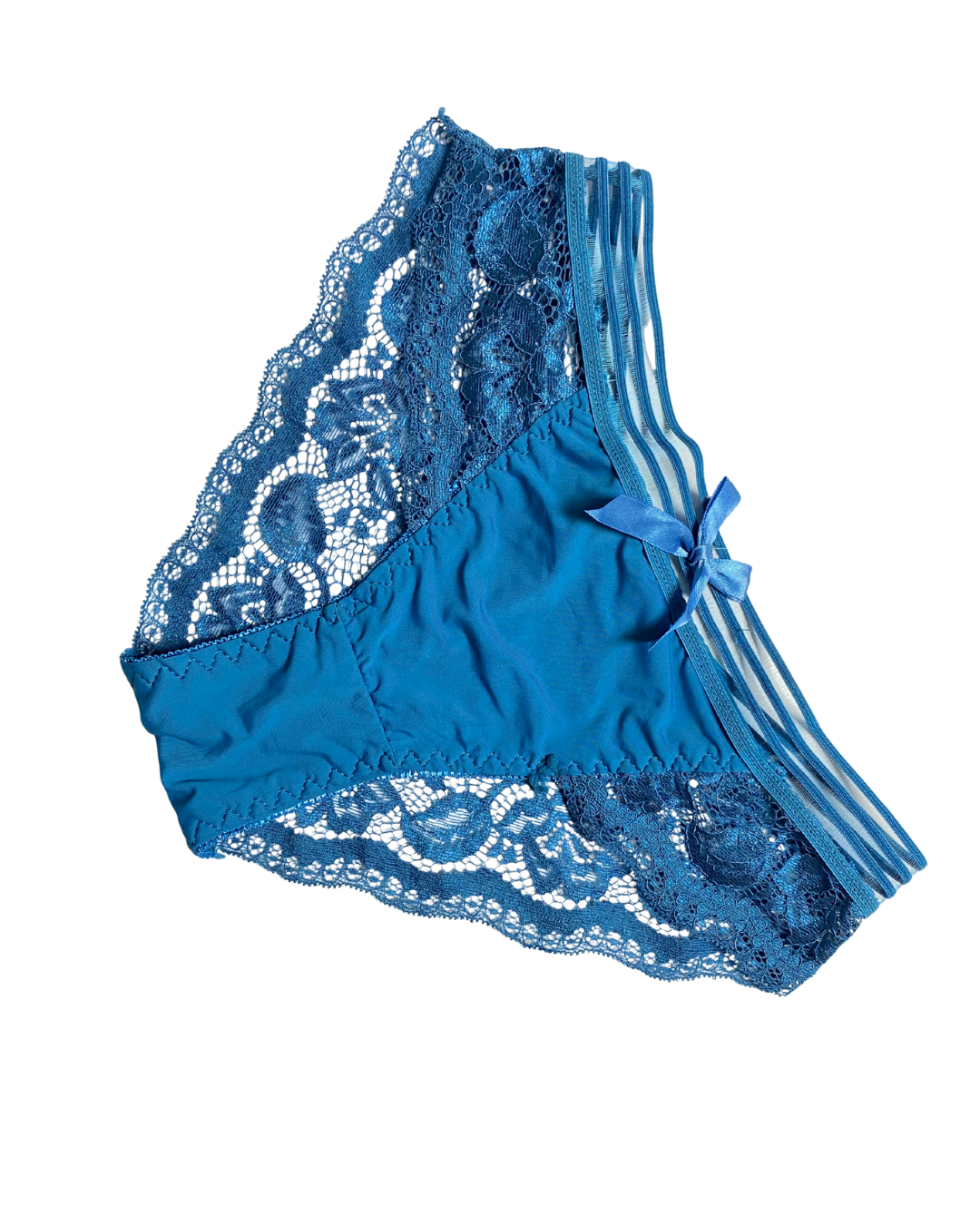 GL-ST-103 Grace Fit Lace Foam Bra & Panty Set – Ocean Blue Charm