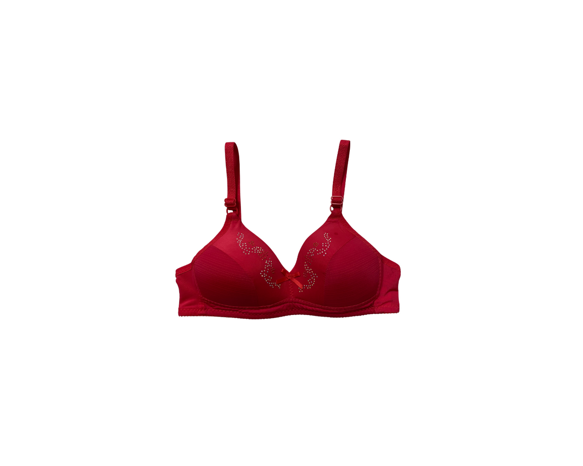 GL-BR-101 Grace Fit Foam Bra - Color Red
