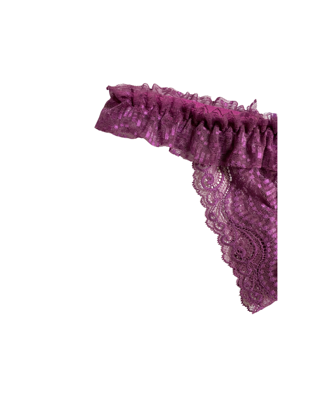GL-PT-103 Lace Ruffle Panty – Violet Charm