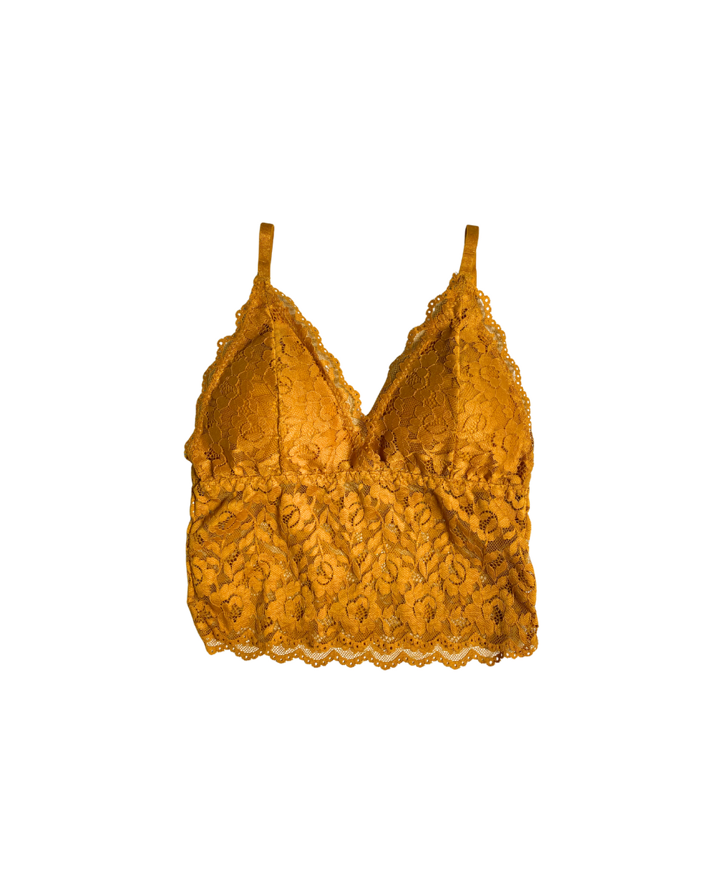 GL-BR-113 Grace Fit Lace Bralette – Golden Charm
