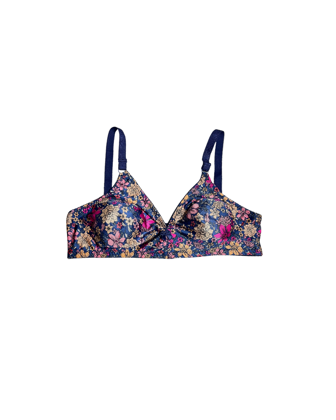 GL-BR-114 Grace Fit Floral Bra – Midnight Bloom