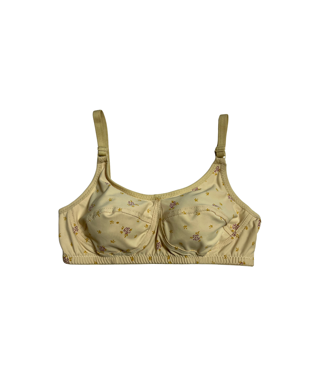 GL-BR-122 Blossom Ease Non-Foam Bra – Soft Floral Support